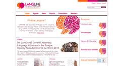 Desktop Screenshot of langune.com
